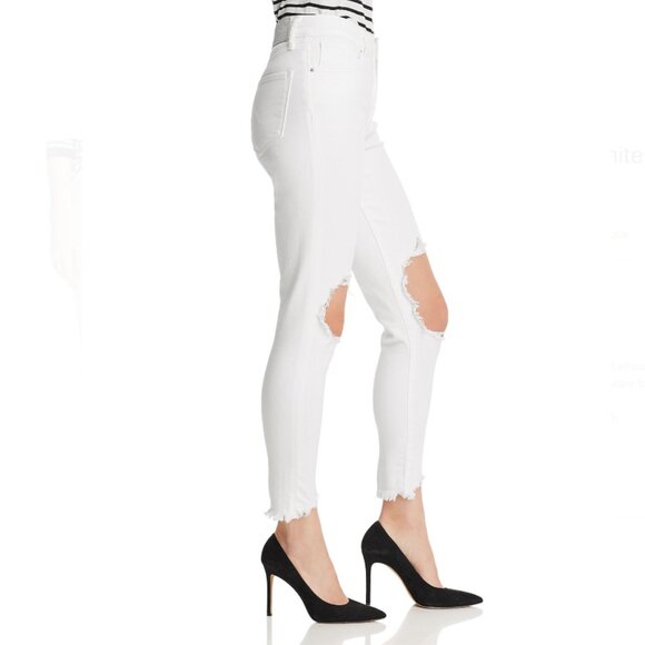 Levi’s Women’s White 721 High Rise Skinny Jeans - Picture 5 of 11